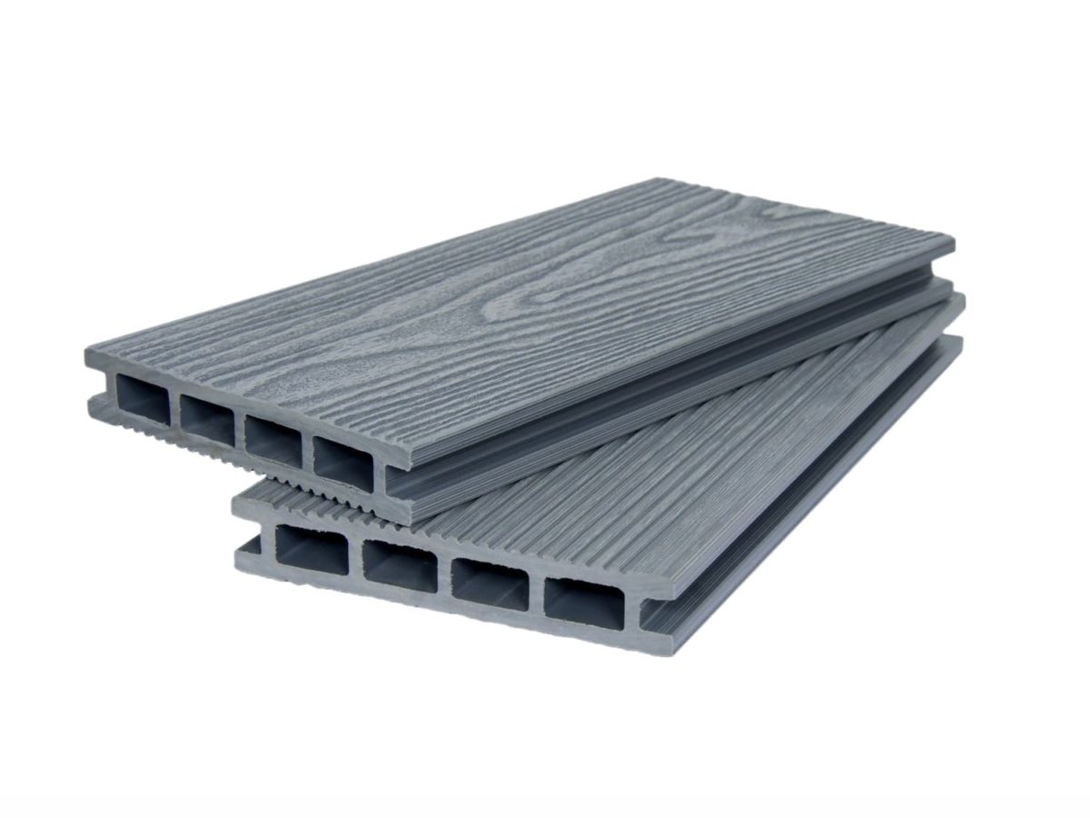 Террасная доска серый КОМПОЗИТДОСКА фото