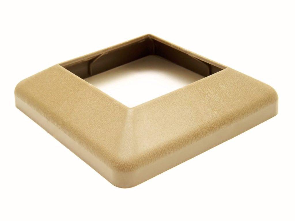 Юбка на металлическую опору песочная КОМПОЗИТДОСКА фото