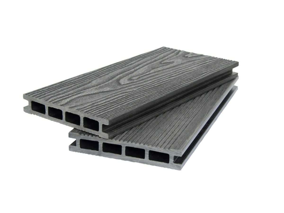 Террасная доска графит КОМПОЗИТДОСКА фото
