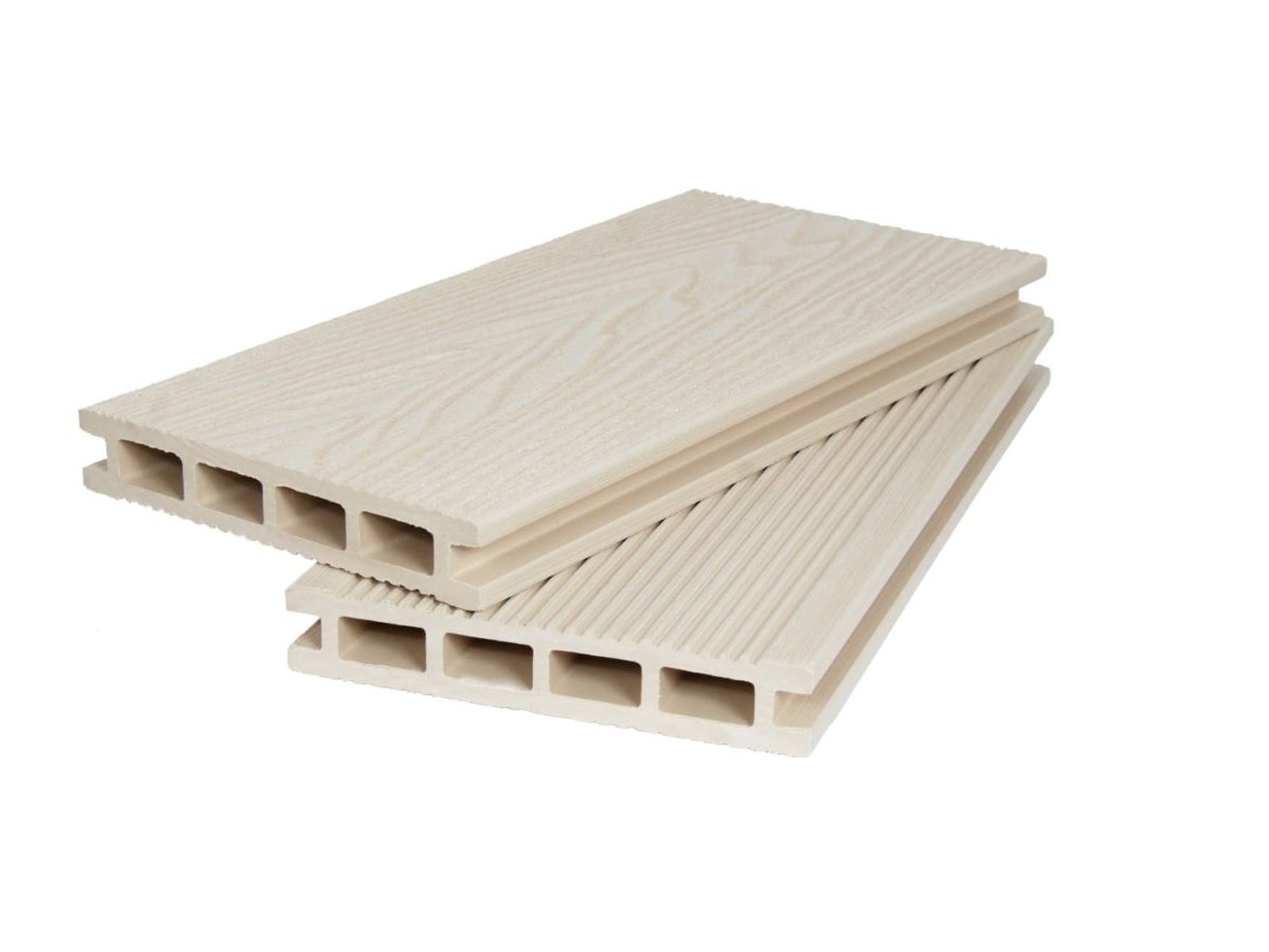 Террасная доска крем КОМПОЗИТДОСКА фото