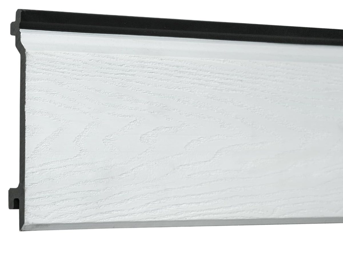 Фасадная доска из дпк FUSION белый КОМПОЗИТДОСКА фото