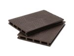 Террасная доска 20х140мм (3D елочки) шоколад Композит Доска