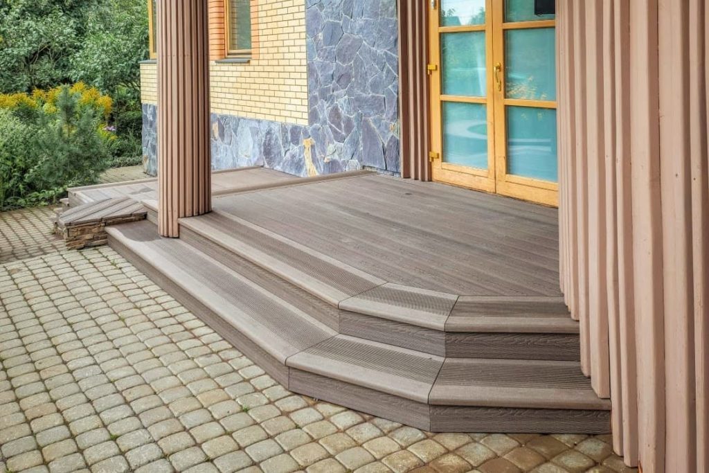 Ступени из ДПК Композит Доска