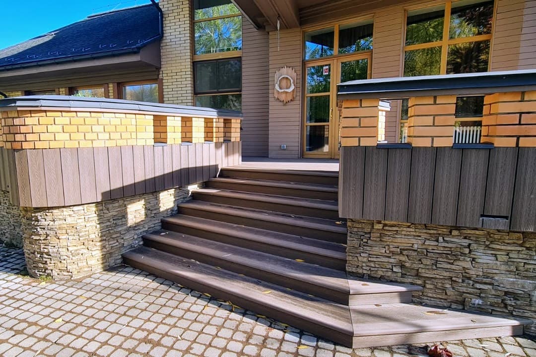 Ступени из ДПК Композит Доска